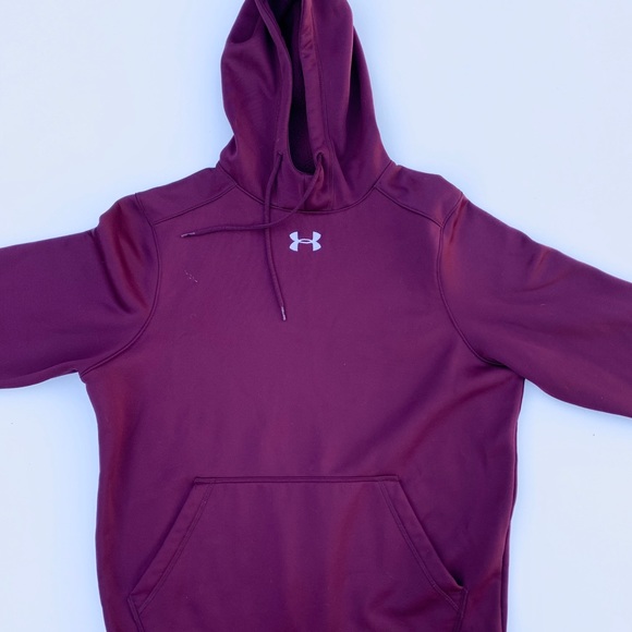 Under Armour Burgundy Athletic Hoodie - Picture 2 of 5